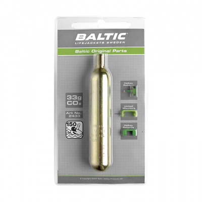 CO2-Patron 33g Med Säkerhetsstift
