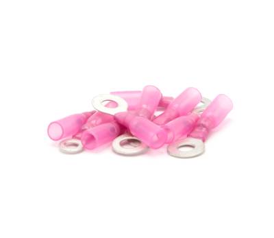 Ringkabelsko Lim-Krymp Röd 10/100-pack