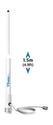 VHF Antenn 150cm Nylonbas
