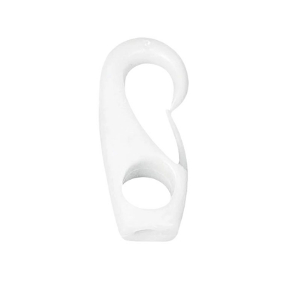 Nylonhake Vit För Shockcord 4 mm