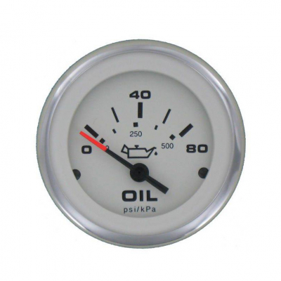 Tryckmätare Olja 0-80psi Lido FF