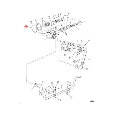 Skruv Mercruiser (801332608)