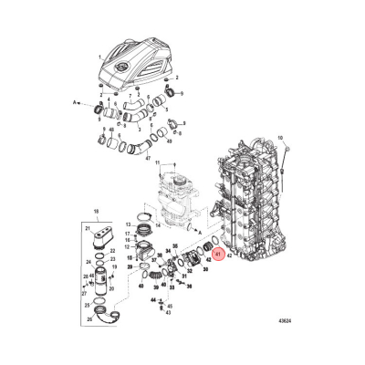 Slang Mercury 135-400 hk (887938003)