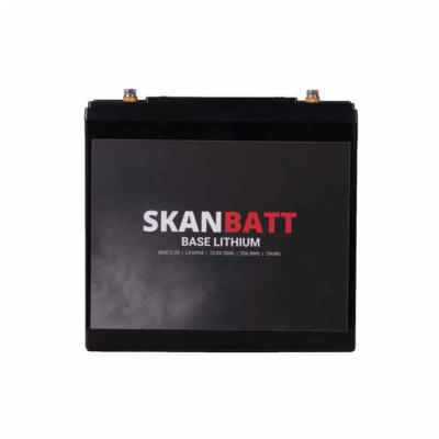 Lithiumbatteri Base 12V 20Ah BMS