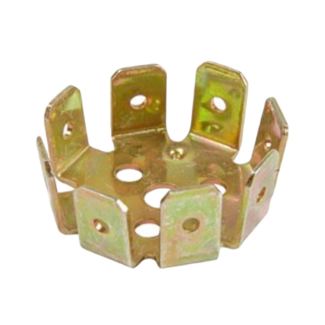 Jordplint Rund 8-Polig Med Hål 4mm (14636020JP85)