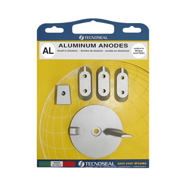 Anodkit i Aluminium Yamaha 4T 40-60hk