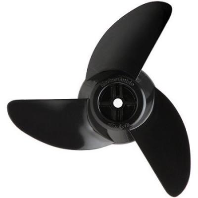 Propeller 3-Blad Machete Glass Svart