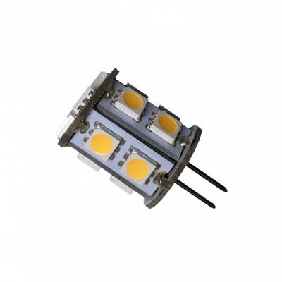 LED GZ4 SMD Dimbar Dia:18 mm (Runtomlysande 16 Dioder)
