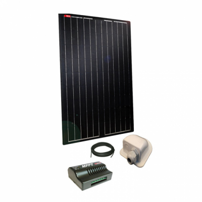 Lightsolar Kit 105W Svart MPPT