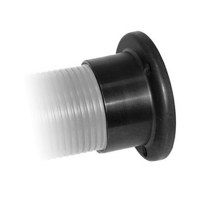 Fläns Svart För 2 1/2'' Riggslang