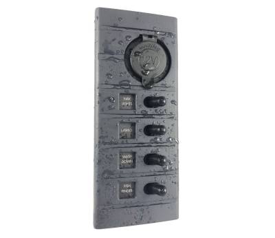 Strömbrytarpanel (4) 12V Uttag