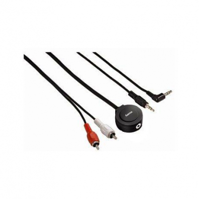3,5mm Uttag Med 2xRCA 1m Kabel