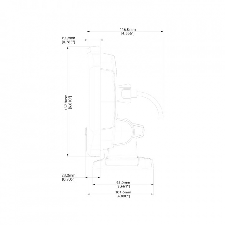 Eagle 4x Sonar Bullet Skimmer