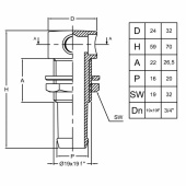 Luftningsventil Rak För Tank Med Filter Luftningsventil Rak För Tank Med Filter