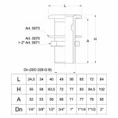 Kullrig Bordsgenomförning Mässing Utvändig Gänga Kullrig Bordsgenomförning Mässing Utvändig Gänga