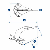 Epsilon Rostfritt Ankare Epsilon Rostfritt Ankare