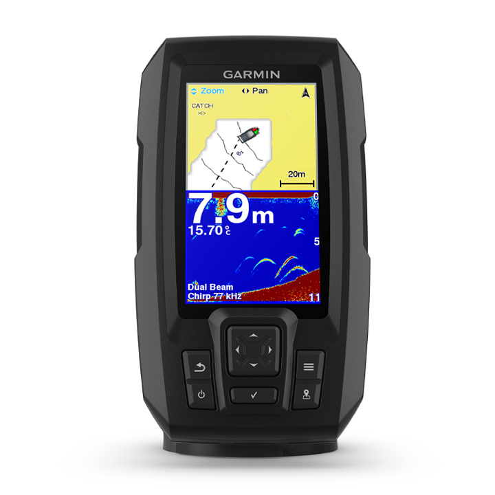 Striker Plus 4 Med Akterspegelsgivare D/T 77/200kHz