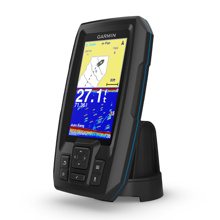 Striker Plus 4 Med Akterspegelsgivare D/T 77/200kHz