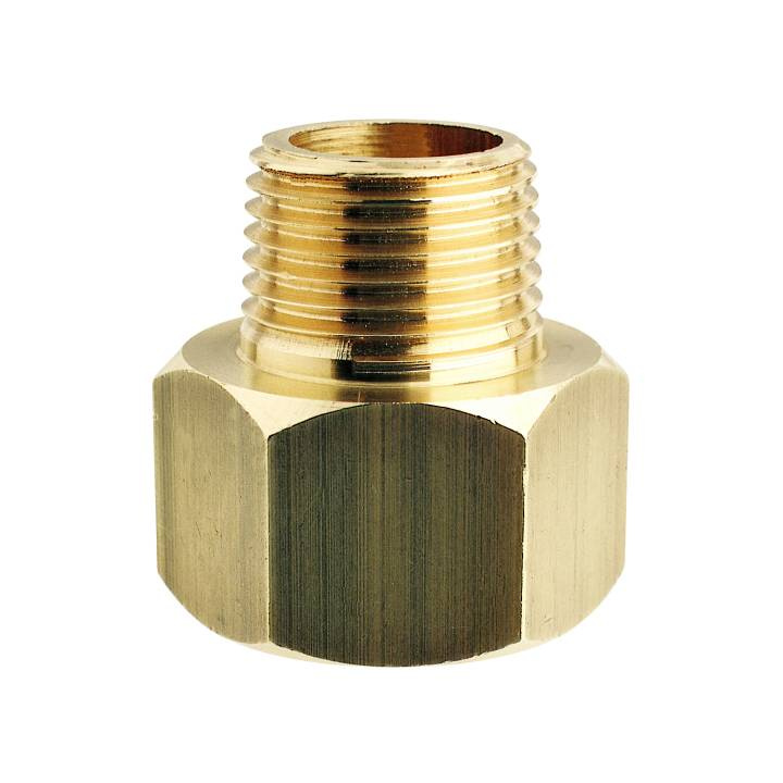 Förminskningsnippel I Mässing Inv/Utv Gänga