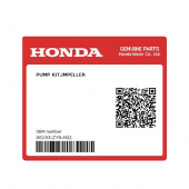 Pumpkit Impeller (06193ZY9H02) Pumpkit Impeller (06193ZY9H02)