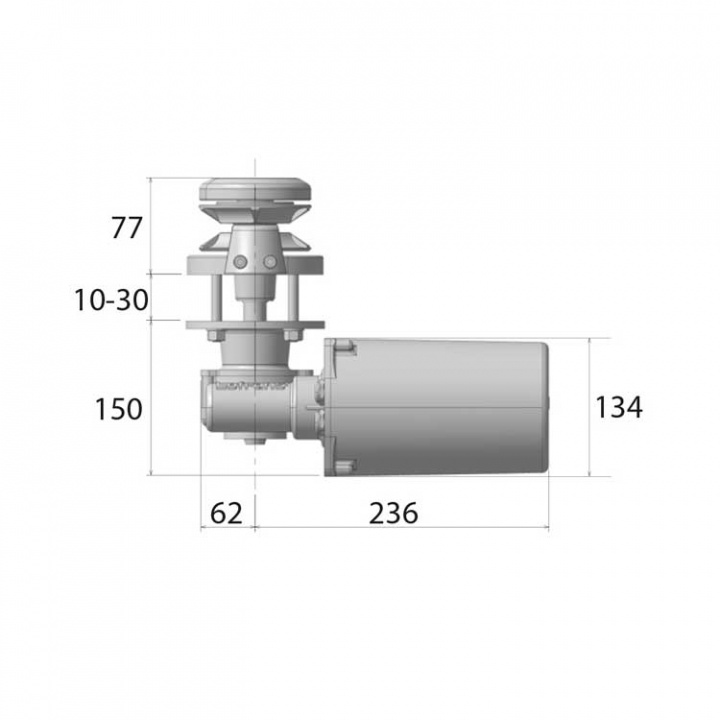 SX1 Ankarspel 12V 800W Kätting 6 mm