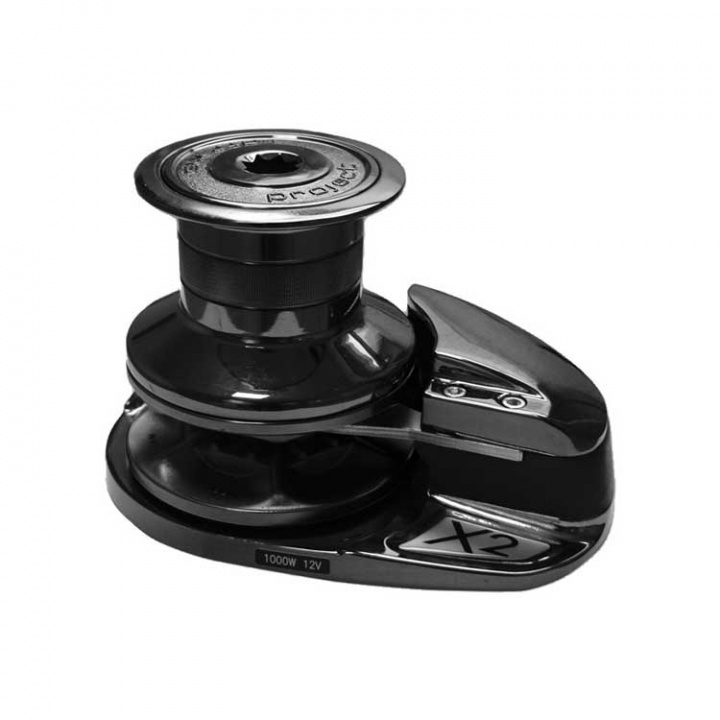 X2 Ankarspel Hög Svart 12V 1000W