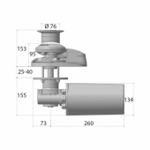X2 Ankarspel Svart 12V 1000W X2 Ankarspel Svart 12V 1000W