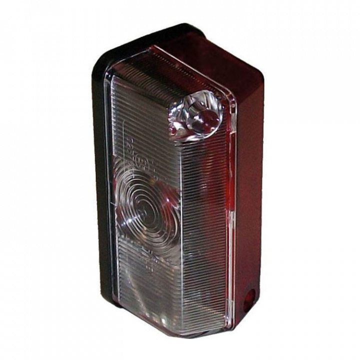 Positionslampa Vit/Röd 41x90x41mm