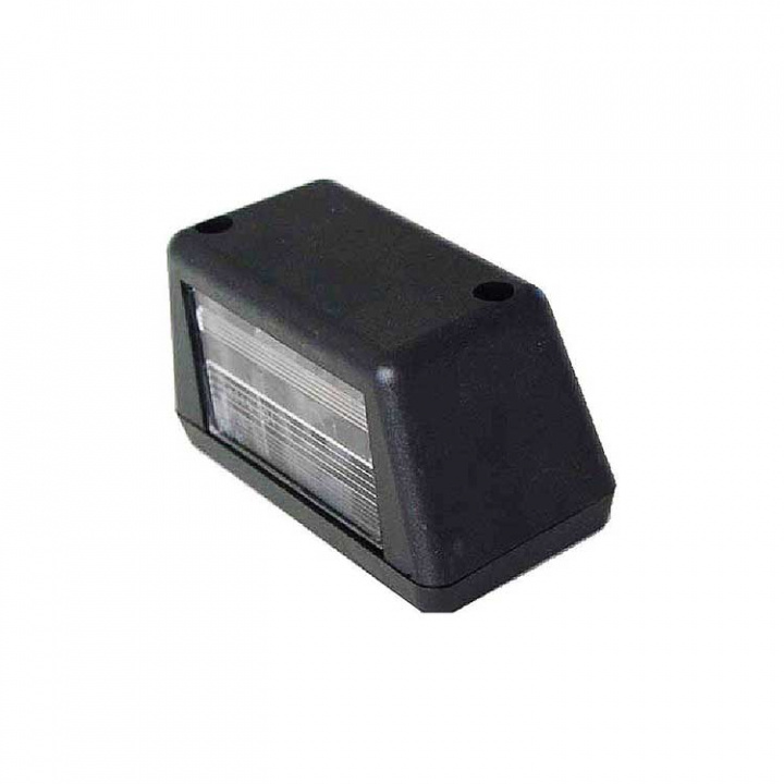 Registreringsskyltslampa 50x90x52 mm