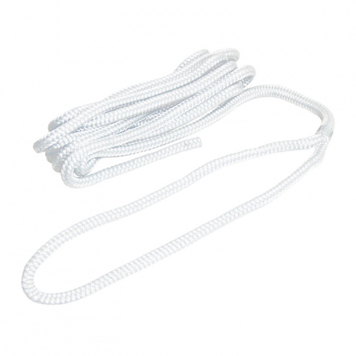 Förtöjningslina Flätad Vit