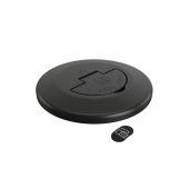 Lock Till Däcksförskruvning Svarteloxerat Lock Till Däcksförskruvning Svarteloxerat