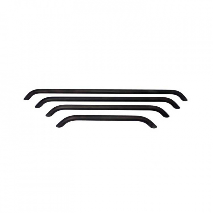 Grabbräcke Rostfritt Svart Ø25 mm