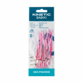 Sabiki Bläckfisk Torsk/Sej Rosa/Glitter Sabiki Bläckfisk Torsk/Sej Rosa/Glitter