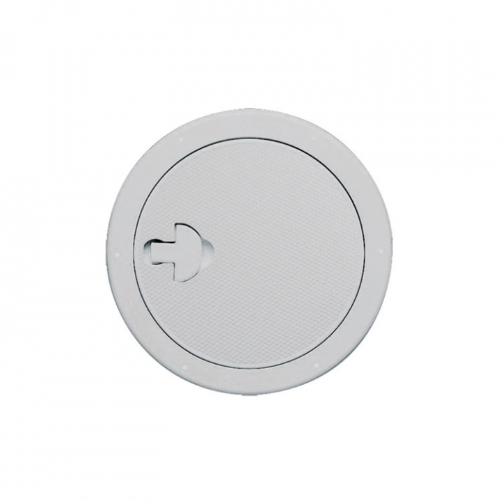 Inspektionslucka Rund Grå