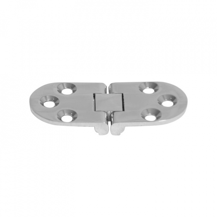 Bordsgångjärn Förkromad Mässing 71x30 mm