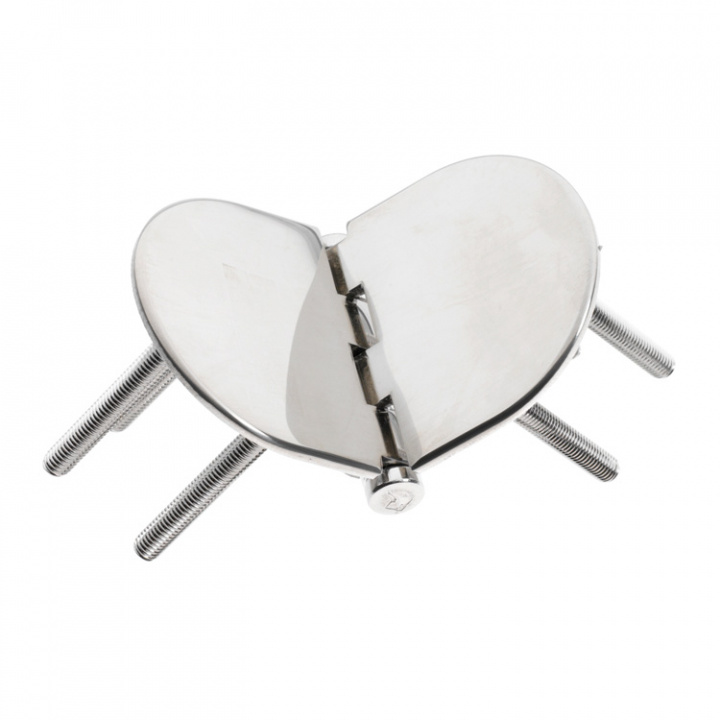 Gångjärn Rostfritt Fast Skruv 110x60 mm