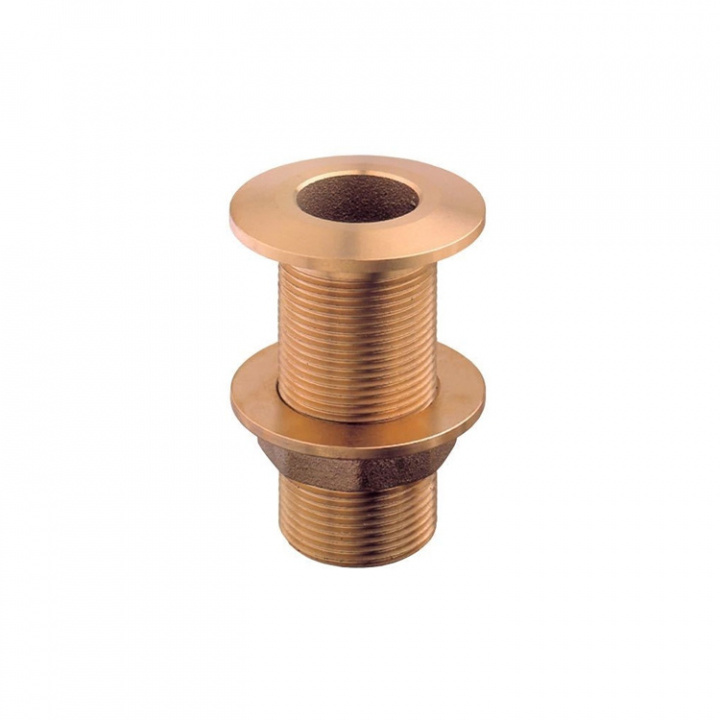 Bordgenomföring Mässing Planhuvud