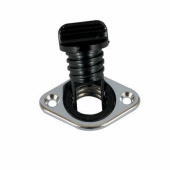 Dräneringsventil Förkromad 34x50 mm Dräneringsventil Förkromad 34x50 mm