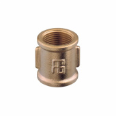 Muff Innergänga Mässing Muff Innergänga Mässing