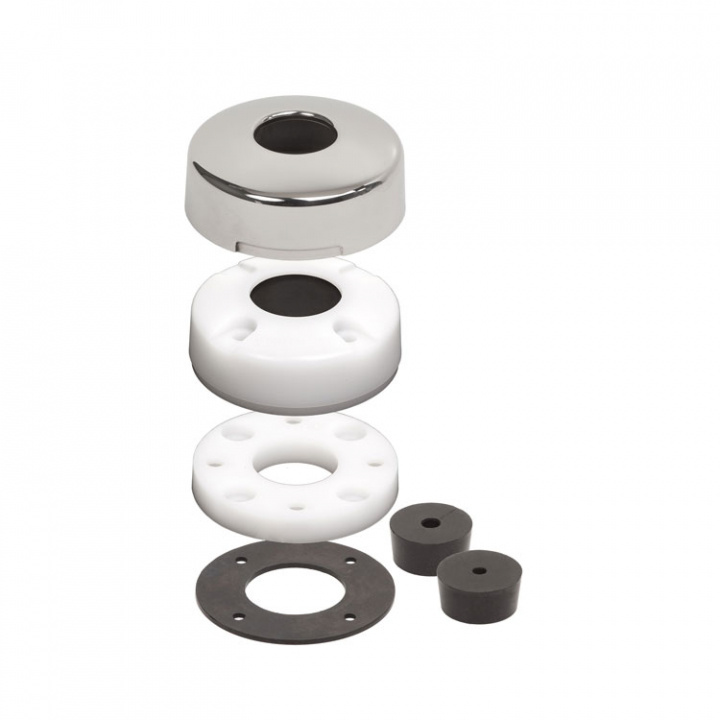 Kabelgenomföring Rostfri För Max 11 mm Kabel