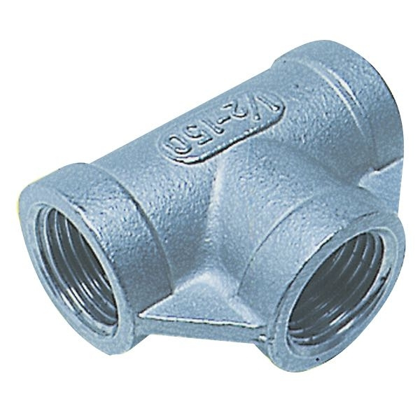 T-Stycke Invändig Gänga Rostfri