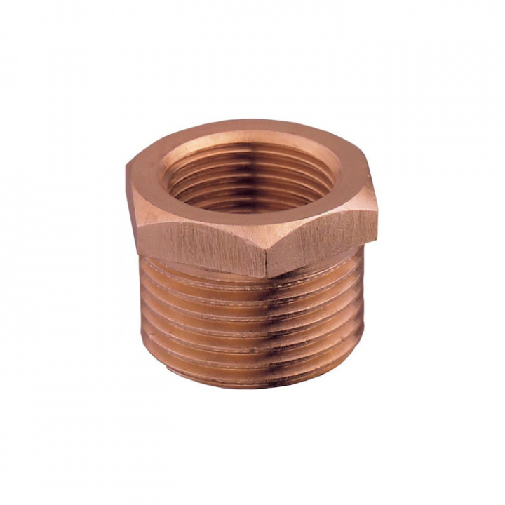 Bronsnippelmuff Med Utv/Invändig Gänga