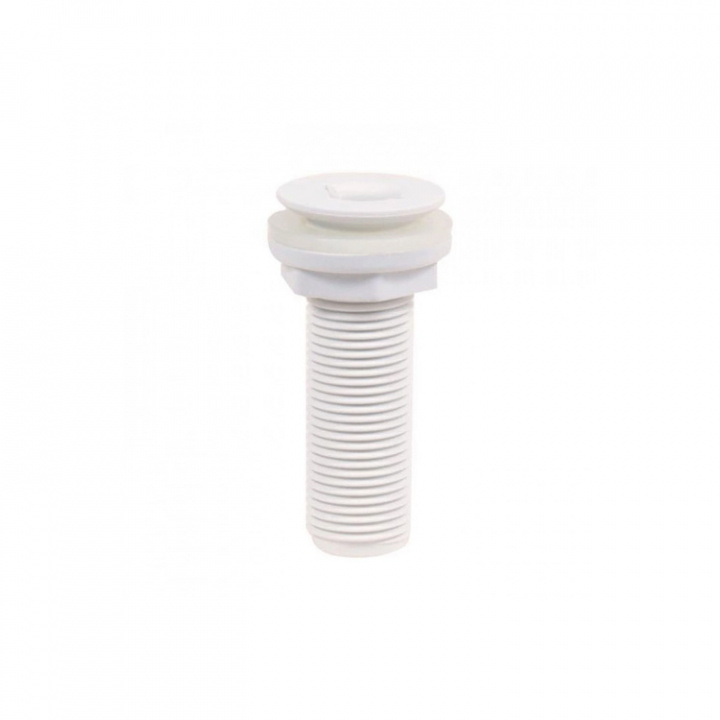 Bordgenomföring Försänkt Vit