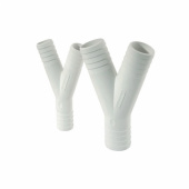 Y-Koppling Nylonkomposit Vit Y-Koppling Nylonkomposit Vit