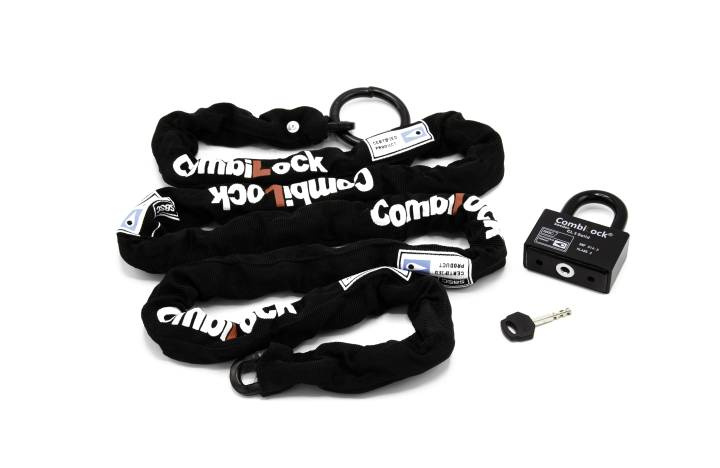 Combilock Kätting Med Hänglås - 2,4m