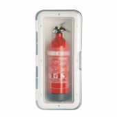 Vit Brandsläckarbehållare För 2kg Vit Brandsläckarbehållare För 2kg