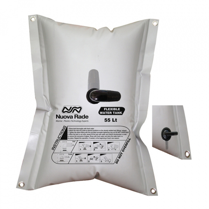 Vattentank Flexibel 55L 74x60 cm