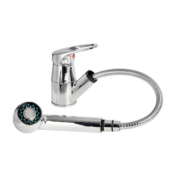 Vattenkran Olivia Med Utdragbart Duschhandtag 120 cm Slang