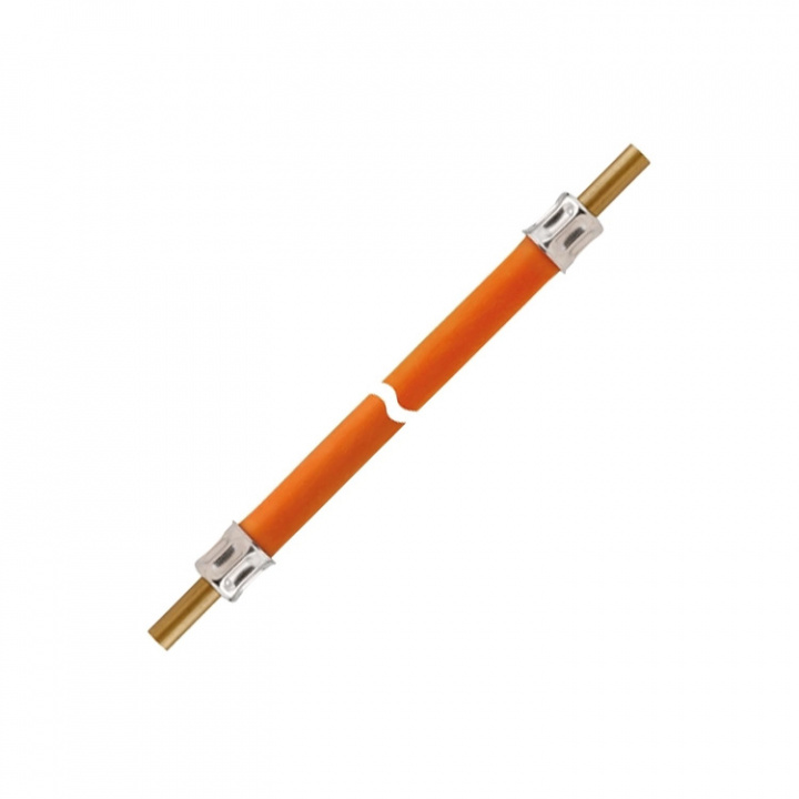 Gasolslang Med Mässingskopplingar 100 cm