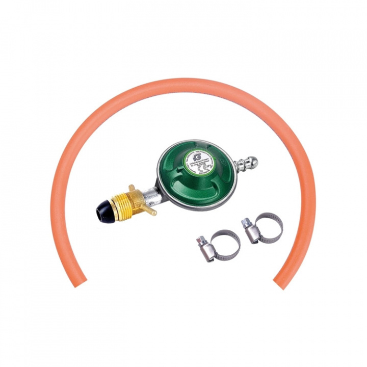 Reduceringsventil Sverige Med Manometer & 2 m Slang